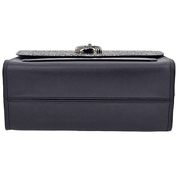 COACH 38697 NEW Parker 18 Glitter Midnight Navy Convertible Shoulder Bag NWT - Picture 11 of 16